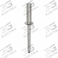 Blind Rivet,2 1/9" L,0.188" dia,PK250: Inch, 2 7/64 in Overall Lg, 25/32 in Body Lg, Dome, 250 PK (MPN U33610.018.0068). Key specifications — Brand: APPROVED VENDOR.