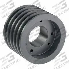 APPROVED VENDOR V-Belt Pulley: B54, 5 Groove, 5.75 in OD, Bushed Bore, SK, Quick Detachable (MPN 5B54SK). Key specifications — Pulley Industry Number: B54; Pitch Diameter: 5.4 in (5L, B); For Belt Section (broad, with similar types): 4L, A, or AX.