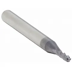 APPROVED VENDOR Ball End Mill: Carbide, AlTiN Coated, 4 Flute, 1/32" Mill Dia, 1/8" LOC, 1-1/2" OAL (MPN 223-001009)