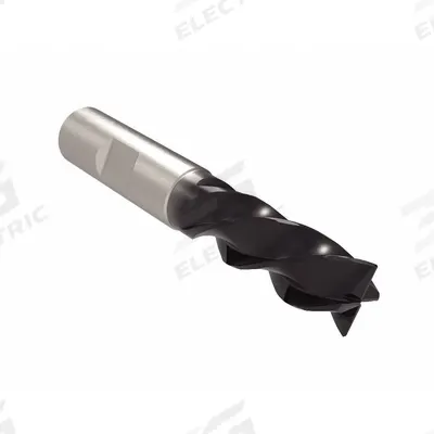 WIDIA HANITA Corner Chamfer End Mill: Carbide, AlTiN Coated, 4 Flute, 5 mm Mill Dia - Reduced-Neck Fast-Cutting Carbide Corner-Chamfer End Mills for Steel & Cast Iron