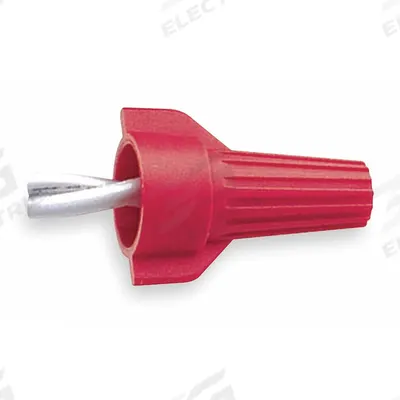 BUCHANAN Twist-On Wire Connectors: Red, Wire Sizes 18 AWG, 600 V, 100 - General Purpose Wire Connectors