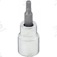 WESTWARD Socket Bit: 3/8 in Drive Size, Hex Tip, 3 mm Tip Size, 1 3/4 in Overall Lg, Fixed Insert (MPN 54TL72). Key specifications — attr1204765: Fixed Insert; attr1204767: WESTWARD.