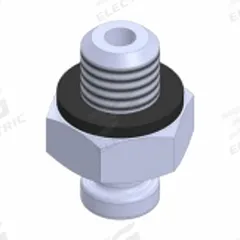 SMC Vacuum Pad Adapter: For 6 mm to 15 mm Pad Size, 5 mm Port Size, 2 1/2 mm Thread Size, ZP2A (MPN ZP2A-M02P). Key specifications — attr123899: ZP2A; attr123892: ZP2A-M02P; attr158947: SMC.