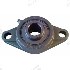 NTN 2 Bolt Flange Bearing: Radial Ball, 1 15/16 in Bore, SS, Set Screws, 7 15/32 in Lg, 2 5/32 in Wd (MPN SUCFL210-31). Key specifications — Bore Type: Cylindrical; Brand: NTN; Lubricant Material: FDA/USDA-H1 Solid Grease; Mounting Bolt Size: 5/8 in; System of Measurement: Inch; Included Bearing Cap: None.