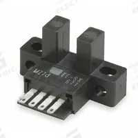 OMRON Photoelectric Sensor: Built-in Connector, 5-24V DC, PNP (MPN EE-SX671P). Key specifications — DC Supply Voltage Rating: 5-24V DC; Brand: OMRON.