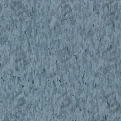 ARMSTRONG FLOORING Vinyl Floor Tiles: Mid Grayed Blue, Std Excelon Imperial Texture - Imperial Texture VCT
