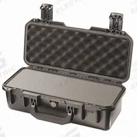 PELICAN Protective Case: 6 1/4 in x 17 in x 6 1/4 in Inside, Convoluted/Pick and Pluck/Solid, Black (MPN IM2306-X0001). Key specifications — Closure Type: Padlock Hasp; Brand: PELICAN; Carry-On Size: Yes.