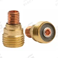 LINCOLN ELECTRIC Gas Lens: For 3/32 in Max Electrode Dia, 45V44 (MPN KP4753-332). Key specifications — Reference Number: 45V44; Brand: LINCOLN ELECTRIC.