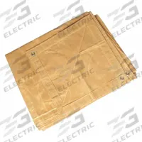 APPROVED VENDOR Tarp: 11.5 ft Lg, 9.5 ft Wd, Heavy Duty, 20 mil, Cotton Canvas, Tan, 10 oz/sq yd (MPN 1A586). Key specifications — Color: Tan; Brand: APPROVED VENDOR; Fabric Coating: Wax Coated.