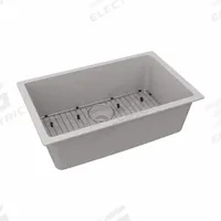 ELKAY Sink: 29 1/2 in Overall Lg, 18 3/4 in Overall Wd, 9 1/2 in Bowl Dp, 27 in Bowl Lg, 1 Bowls (MPN ELGRU13022GS0C). Key specifications — Brand: ELKAY; Color Family: Silver/Gray.