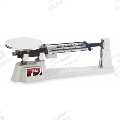 OHAUS Mechanical Beam Bench Scale: 1 3/10 lb Wt Capacity - Imperial - Balance Beam Bench Scales