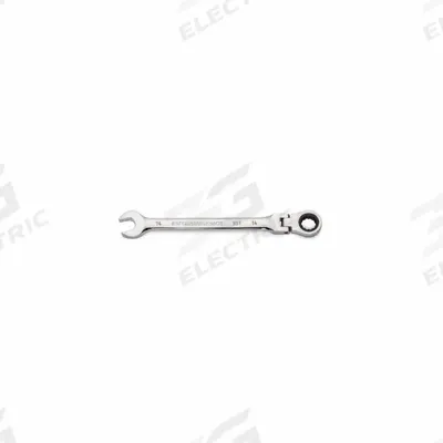 GEARWRENCH Combination Ratcheting Wrench: Alloy Steel, Full Polish Chrome, 14 mm Head Size - Metric 12-Point Ratcheting Combination Wrenches