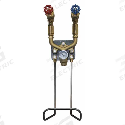 SANI-LAV Hose Station: 9 gpm Max. Flow Rate, 3/4 in, FNPT x MGHT/FNPT x MNPT - Hose Stations