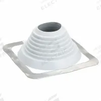11"H-W Alum Roof Vent Pipe Flashing: For Pitched Roof, Square Base, For 1 Pipes, 8 1/4 in Max Pipe (MPN SQ501GA). Key specifications — Top Opening: Open; Material - Collar: EPDM; Brand: MASTER FLASH.