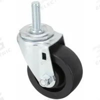 APPROVED VENDOR Stem Caster: Swivel, 3 in Wheel Dia., 1 1/4 in Wheel Wd, Polyolefin, Light Duty (MPN 429H12). Key specifications — Brand: APPROVED VENDOR; Thread Size: 1/2"-13; Roll Up: Swivel.