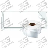 DYMO Printer Label: 3/4 in Label Wd, 2 in Label Ht, White, 1 in Core Dia., 500 PK (MPN 30330). Key specifications — Brand: DYMO; Label Color: White.