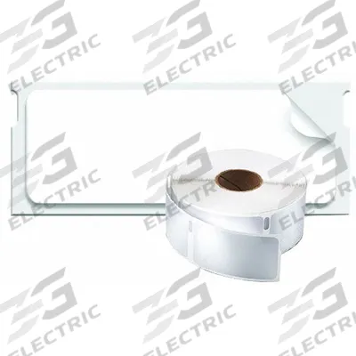 DYMO Printer Label: 3/4 in Label Wd, 2 in Label Ht, White, 1 in Core Dia. - Desktop Direct Thermal Labels