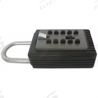 APPROVED VENDOR Lock Box: Mechanical Combo Lock, 3 Key Capacity, 6 1/8 in Outside Ht, Zinc Alloy (MPN 31NG37). Key specifications — Finish: Powder Coated; Brand: APPROVED VENDOR; Color: Gray; Material: Zinc Alloy; Lock Style: Mechanical Combination.
