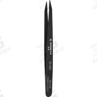 EXCELTA Tweezers: Plastic, Point, Straight Tip, 0.025 in Tip Thick (MPN 3C-ESD). Key specifications — attr1002355: Plastic; attr1002345: EXCELTA; attr1002348: Plastic; attr1002358: Smooth; attr1002361: 3C-ESD; attr1024781: Standard.