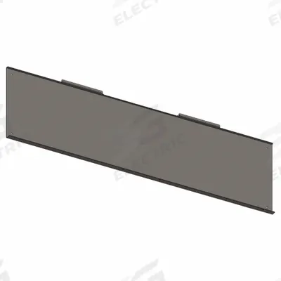 BERNER Wall Mounting Plate: 1/2 in x 50 3/4 in (MPN 40LWD048WMP-WH) - Wall Mounting Plates