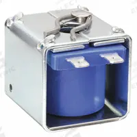 DAYTON Solenoid Valve Coil: Gen Purpose without Junction Box, F, 120V, 17 W Watt, Spade Terminal (MPN 011214). Key specifications — Coil Enclosure: General Purpose without Junction Box; Voltage: 120V; Electrical Connections: Spade Terminal.