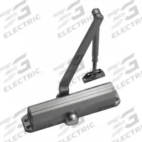 PDQ Door Closer: Parallel/Std/Top Frame Mounting Type, Grade 2 - Medium Duty (MPN 5TUP5). Key specifications — Manufacturer Part Number: 5TUP5; Brand: PDQ; Closer Series: 3100; Closer Type: Non-Hold Open; Compatible with Series: 1260; Location Use: Interior/Exterior; Spring Type: Adjustable; Product Type: Door Closer.