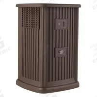 Portable Humidifier: Evaporation, 7.5 gal Daily Humidification Output, Cool, Pedestal Housing, Brown (MPN EP9 500). Key specifications — Brand: AIRCARE.