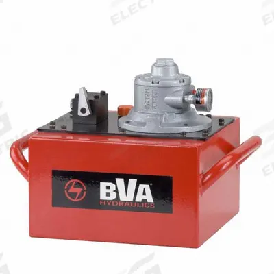 BVA HYDRAULICS Hydraulic Pump: 10,000 psi Max. Op Pressure, 3 gal Reservoir Capacity - High-flow Air-Operated Hydraulic Pump Units