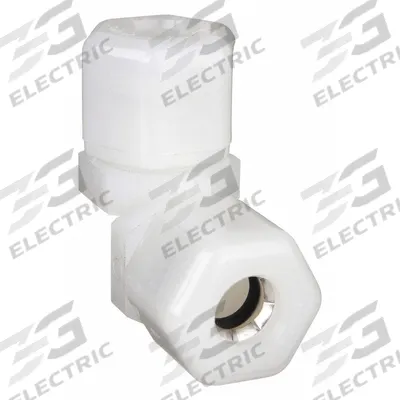 PARKER Compression Fitting Elbow: 1/4 in OD x 1/4 in OD Size, Compression x Compression - General Purpose Nylon Compression Fittings
