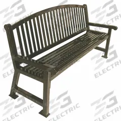 ULTRASITE Outdoor Bench: Savannah, 72 in Overall Lg, 39 in Overall Ht, Red, Red, Plank Surface (MPN 922-B6-RED). Key specifications — Manufacturer Part Number: 922-B6-RED; Brand: ULTRASITE; Frame Color: Red; Product Type: Outdoor Bench; Seat Color: Red; Series: Savannah.
