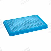 MTC BIO PCR Well Plate: Non-Sterile, 384 Wells, 0.035 mL, 2.85 mm Dia, RNase/DNase Free, Round (MPN P9384-FSC). Key specifications — Brand: MTC BIO; Body Color: Colorless; RNase/DNase Free: Yes; Well Shape: Round; Material: Polypropylene.