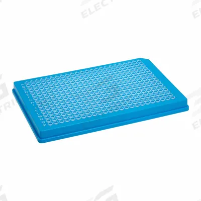 MTC BIO Well Plate: Non-Sterile, 384 Wells, 0.035 mL, 2.85 mm Dia, RNase/DNase Free - PCR Plates
