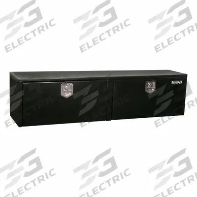 BUYERS PRODUCTS Underbody: Underbody Truck Box, Single Drop-Down Door Door, 24 in Overall Dp - Single Drop-Down Door Boxes