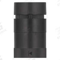 WERMA Tower Light Sounder Tier: Siren Sound, 24V, 1 9/16 in Overall Dia, 2 11/16 in Overall Ht (MPN 63581075). Key specifications — Brand: WERMA; Manufacturer Part Number: 63581075; Compatible with Series: KombiSIGN 40; Operating Voltage: 24V; Sound Operating Mode: Intermittent.