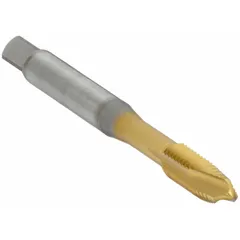 OSG Spiral Point Tap: #6-32 UNC, H9, 3 Flute, Plug Chamfer, TiN Coated Cobalt (MPN 1101506705). Key specifications — attr1299616: H9.