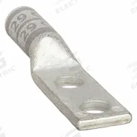 Compression Lug: For 4 AWG, Stranded Wire, 1/4 in Stud Size, Long, Copper Barrel (MPN 24C378). Key specifications — Inspection Hole: No; For Wire Type: Stranded; For Wire Sizes: 4 AWG; Brand: APPROVED VENDOR; Manufacturer Part Number: 24C378.