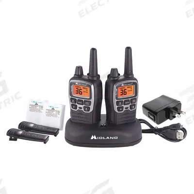 MIDLAND Handheld Two Way Radio: X-Talker T70 Series, FRS/GMRS, Analog, 1.5 W, 36 Channels - FRS & GMRS Personal Radios