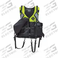 KENT SAFETY Life Jacket: Fluorescent Yellow, Type V, 22 lb Buoyancy, SOLAS-Grade Reflective (MPN 151300-410-004-17). Key specifications — Color: Fluorescent Yellow; Brand: KENT SAFETY; Buoyant Material: Foam; Closure: Zipper; Style: Life Jacket; For Age Group: Adult; Product Type: Personal Flotation Device; Standards: USCG Approved.