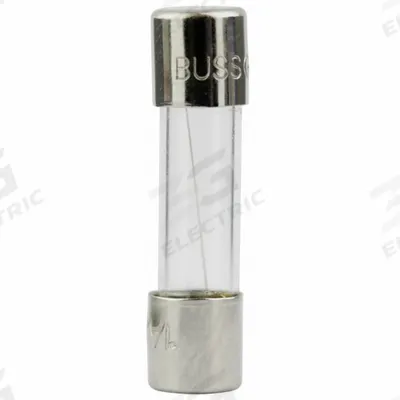BUSSMANN Fuse: S500 Series, Fast-Acting, 250 mA, 250 V AC - Fast-Acting Cylindrical Fuses