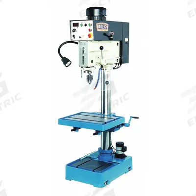 BAILEIGH INDUSTRIAL Floor Drill Press: Belt Drive, Variable Speed, 85 RPM – 4,000 RPM - Floor Stand Drill Presses with Manual Downfeed