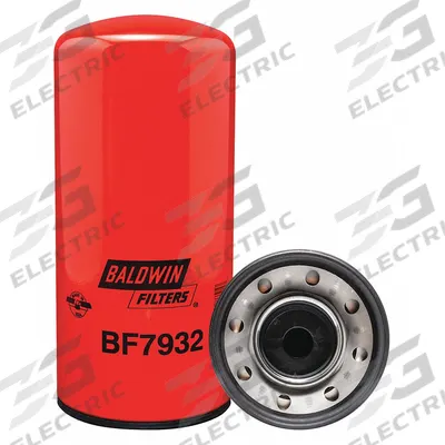 BALDWIN FILTERS Fuel Filter: Spin-On, 4 11/16 in Outside Dia, 2 1/4"-12 Thread Size - Spin-On Fuel Filters
