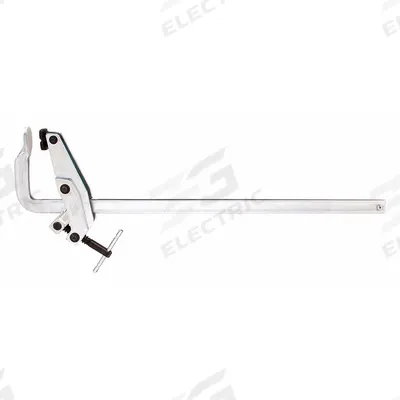 BESSEY Bar Clamp/Spreader: V-Grooved, 24 in Max Jaw Opening, 4 in to 26 in - Dual-Function Trigger Clamps & Spreaders