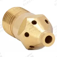 BRECO Air Gun Nozzle: For BG2B5, Brass, 15/16 in Extension Lg, 1/8 in Male NPT Thread Size, Brass (MPN BGNB5). Key specifications — attr66384: Focused; attr66393: Brass; attr66401: No.