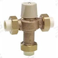 WATTS Thermostatic Mixing Valve: 1 in Inlet Connection Size, 1 in Outlet Connection Size (MPN 0006271). Key specifications — Brand: WATTS.