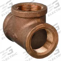 APPROVED VENDOR Metal Pipe Tee: Tee, 1/2 in x 1/2 in x 1/2 in, Brass, 200 psi (MPN 1VEZ3). Key specifications — Brand: APPROVED VENDOR; Maximum Operating Pressure: 200 psi.