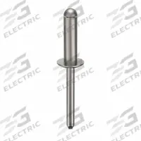 Blind Rivet,17/20 in L,0.25 in dia,PK100: Inch, 27/32 in Overall Lg, 27/32 in Body Lg, Dome, 100 PK (MPN 5RTV9). Key specifications — Brand: APPROVED VENDOR.