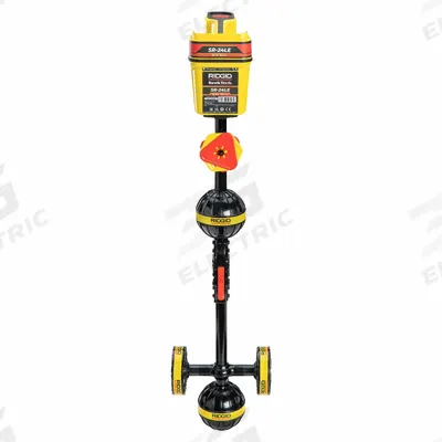 RIDGID Utility Locator: 16 Hz_33 Hz_512 Hz Sonde Freq, 2 3/10 in Display Size - Pipe Locators