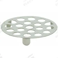 APPROVED VENDOR Strainer: 1 5/8 in Overall Dia, 1 5/8 in Overall Ht, Steel, Silver, Snap-In (MPN 30071). Key specifications — Material: Steel; Color: Silver; Connection Type: Snap-In; Brand: APPROVED VENDOR; Application: Sink Drain.