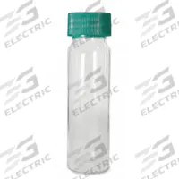 QORPAK Vial with Cap: 4 mL, Includes Closure, Thermoset, 15 mm Body Dia, Square, Colorless, Sample (MPN GLC-00980). Key specifications — Body Color: Colorless; Screw Closure Size: 13-425 mm; Brand: QORPAK; Bottom Shape: Square; Self-Standing: Self-Standing.
