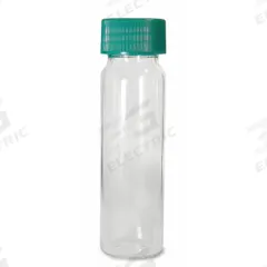 QORPAK Vial with Cap: 4 mL, Includes Closure, Thermoset, 15 mm Body Dia, Square, Colorless, Sample (MPN GLC-00980). Key specifications — Body Color: Colorless; Screw Closure Size: 13-425 mm; Brand: QORPAK; Bottom Shape: Square; Self-Standing: Self-Standing.